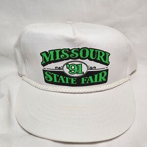 Vintage 1991 Missouri State Fair Baseball Cap